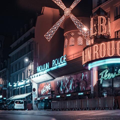 Lido, Moulin Rouge, Paradis Latin; experience the magic of cabarets