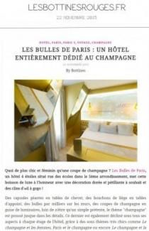 Hôtel les Bulles de Paris - Presse
