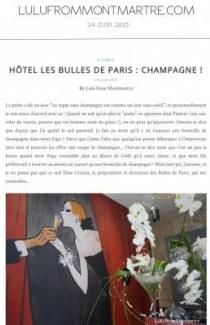 Hôtel les Bulles de Paris - Presse
